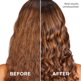 L'Oreal Paris shampoo lather on palm, showing gentle cleansing and soft foam