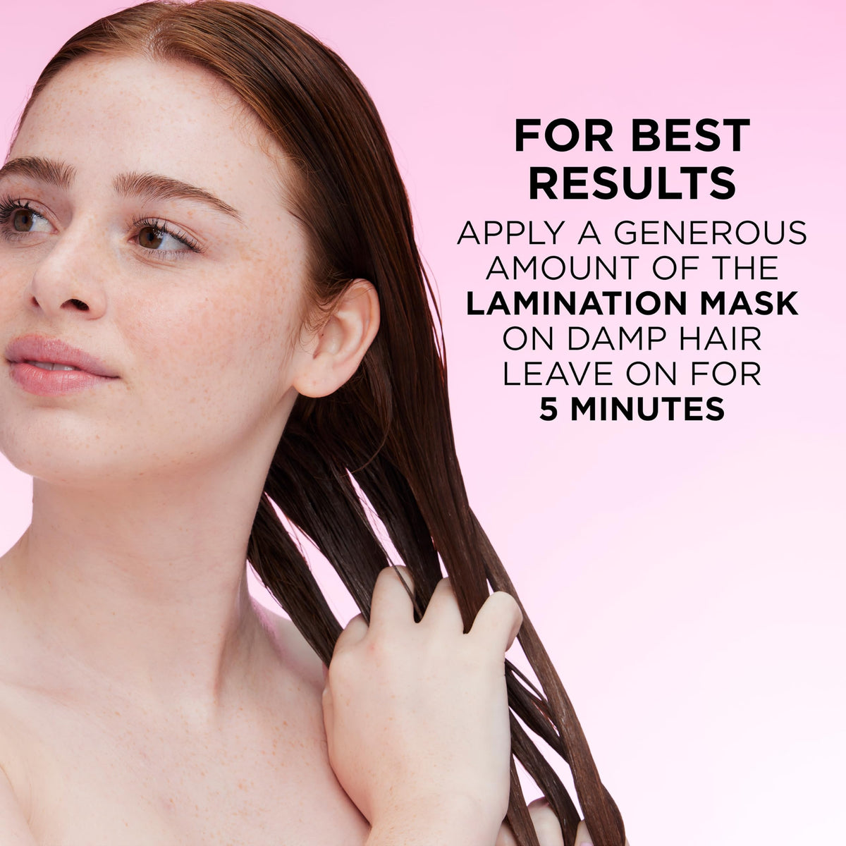 L'Oreal Paris open tub revealing creamy mask for intense gloss and softness