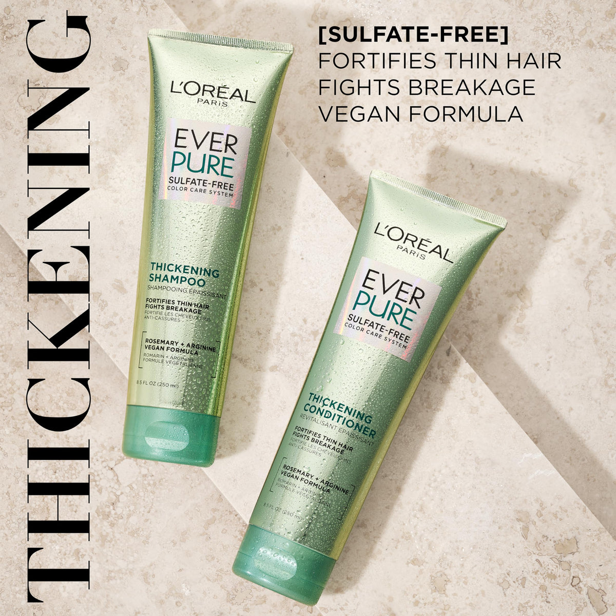 L'Oreal Paris close-up of creamy lather texture for gentle cleansing