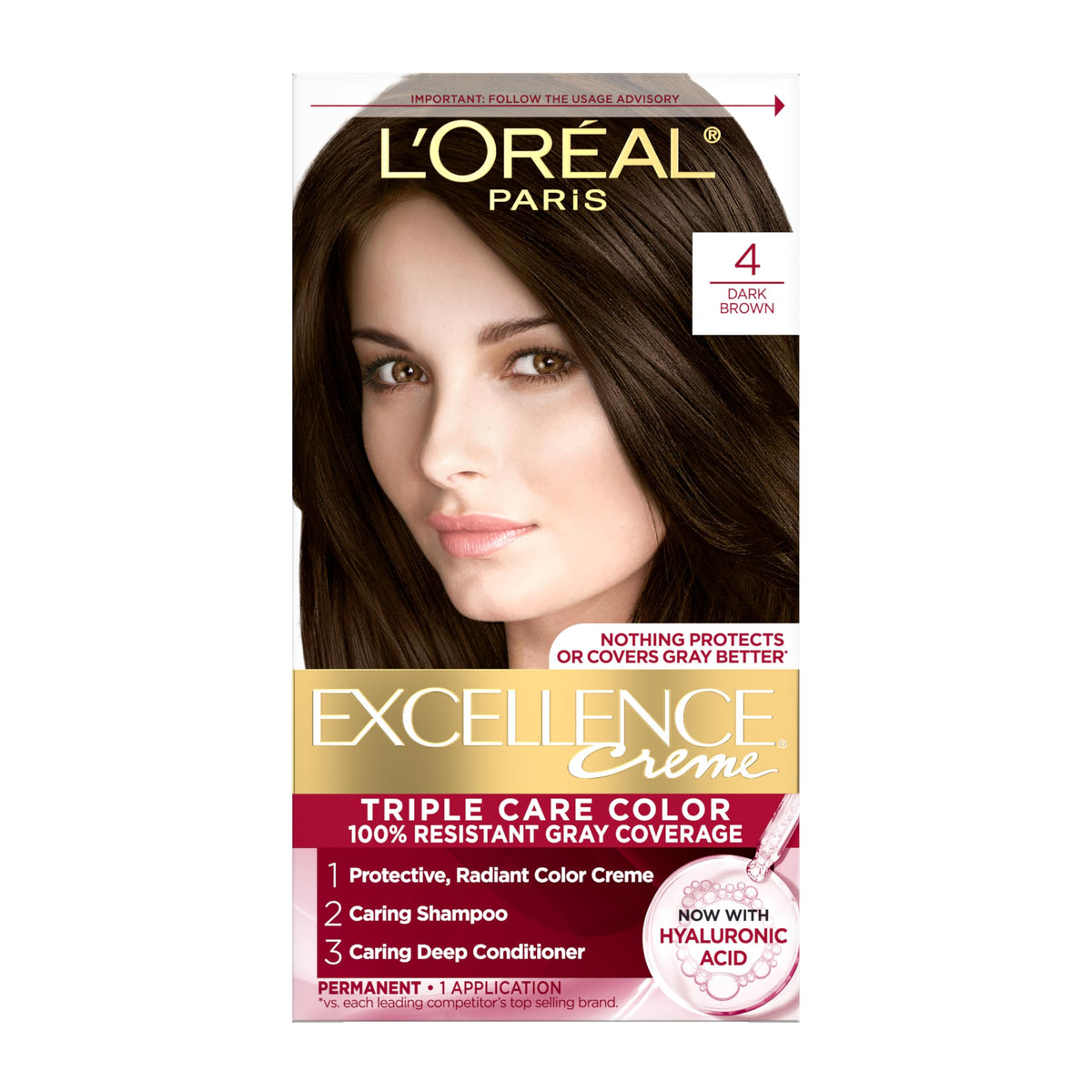 L'Oreal Paris front packaging showing shade and benefits