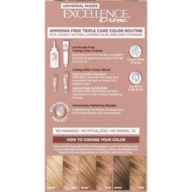 L'Oreal Paris lifestyle model with natural blonde hair showcasing confidence after coloring