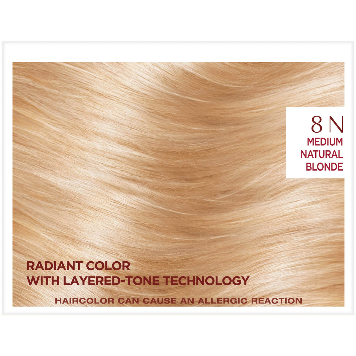 L'Oreal Paris closeup of layered‑tone crème texture for even deposit