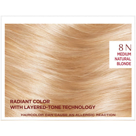 L'Oreal Paris closeup of layered‑tone crème texture for even deposit