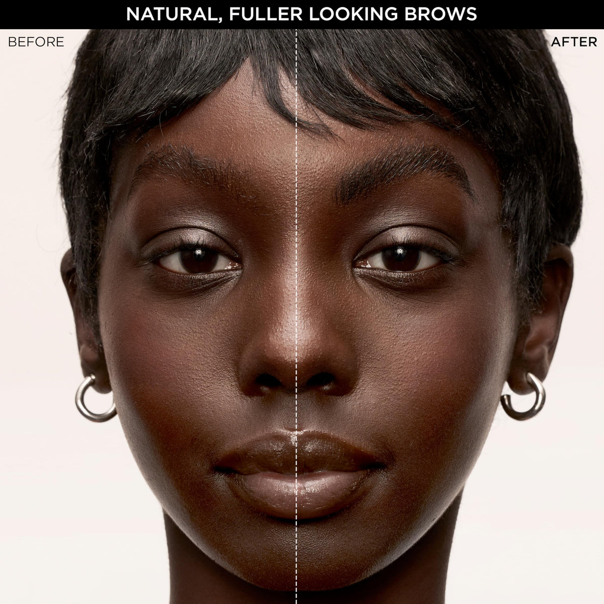 L'Oreal Paris pen drawing thin strokes on skin demonstrating realistic brow hair effect