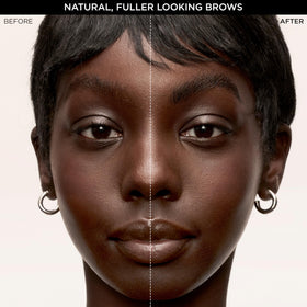 L'Oreal Paris pen drawing thin strokes on skin demonstrating realistic brow hair effect