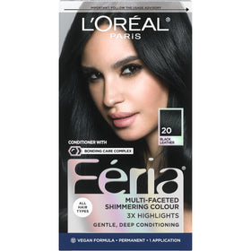L'Oreal Paris Feria front packaging showing product and benefits