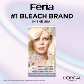 L'Oreal Paris Feria color cream texture demonstrating smooth consistency for even coverage