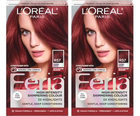 L'Oreal Feria front packaging showing product name and shade benefits