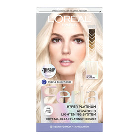 L'Oreal Paris Feria front packaging showing kit and key benefit
