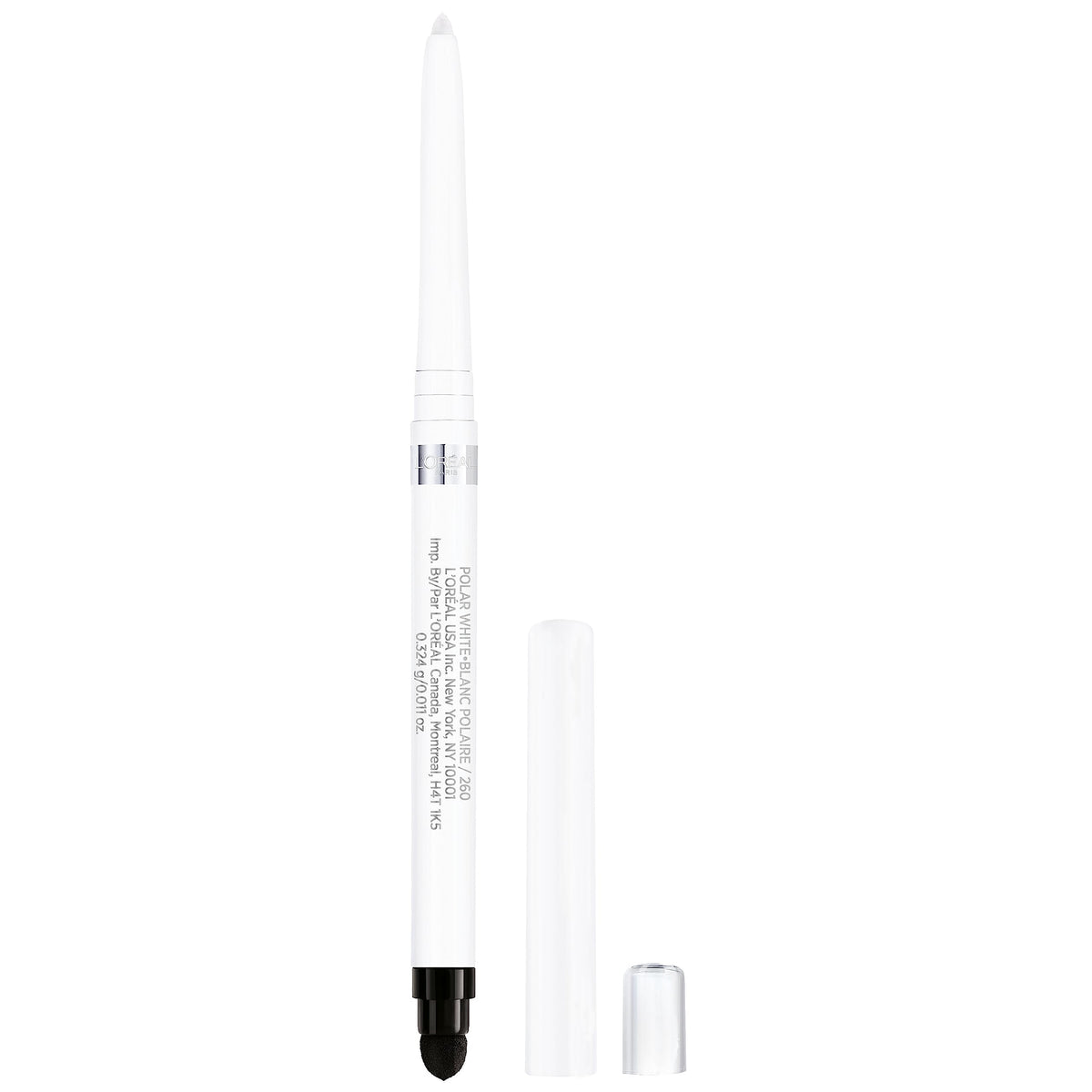 L'Oreal Paris Infallible Grip front packaging showing Polar White shade and benefits