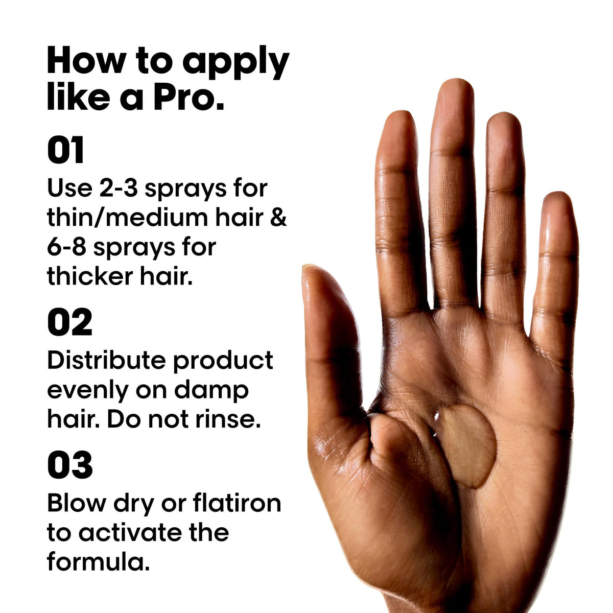 L'Oréal Professionnel blow-dry activation scene demonstrating heat-activated smoothness benefit