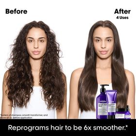 L'Oréal Professionnel creamy lather texture that hydrates and softens hair