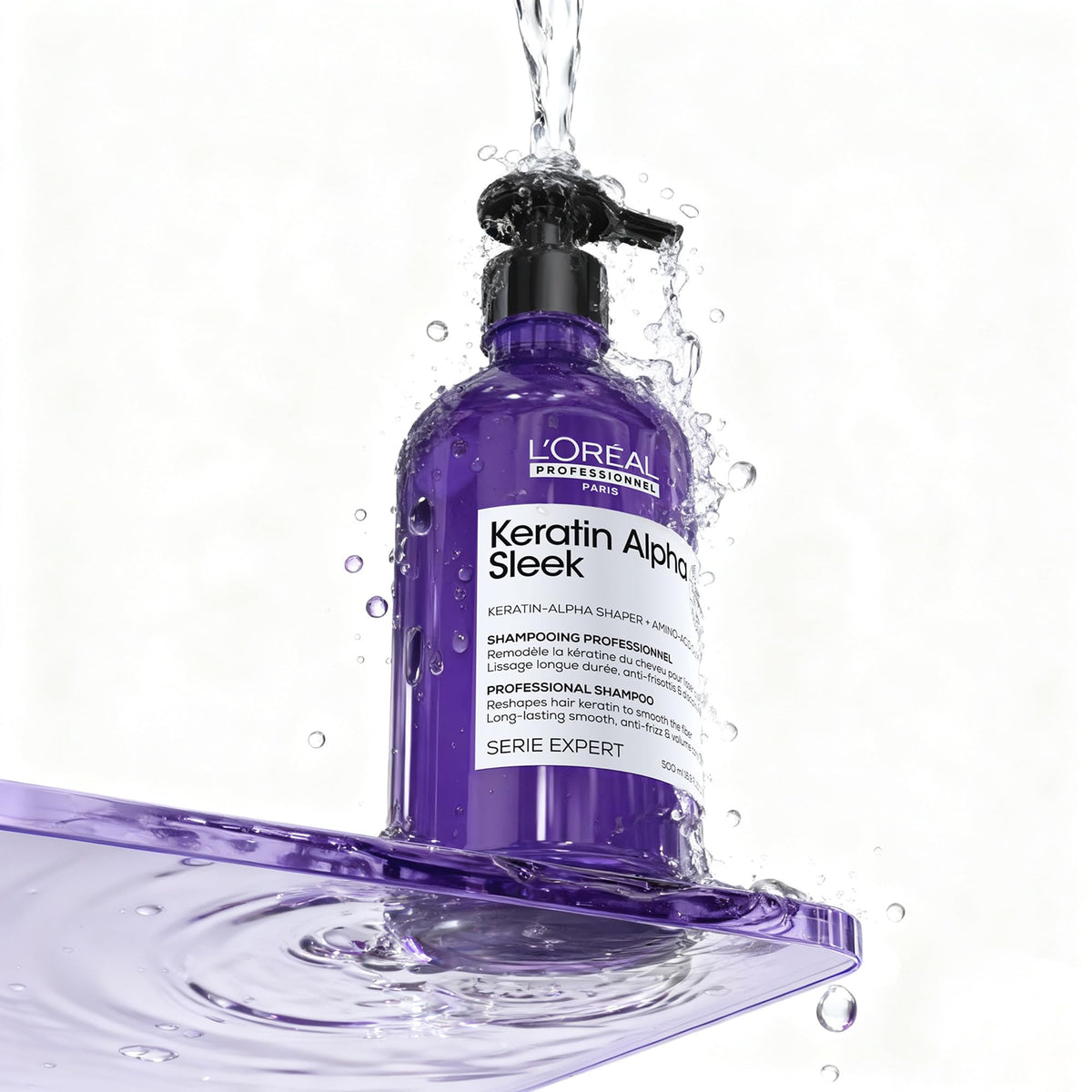 L'Oréal Professionnel combined with complementary products for a smoothing routine