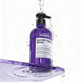 L'Oréal Professionnel combined with complementary products for a smoothing routine