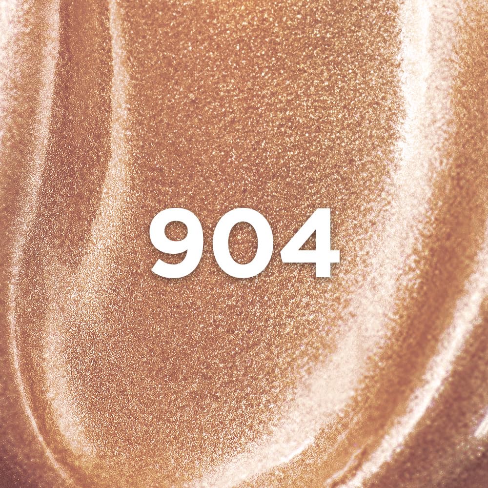 L'Oreal Paris Lumi Glotion texture swiped on skin for smooth hydration
