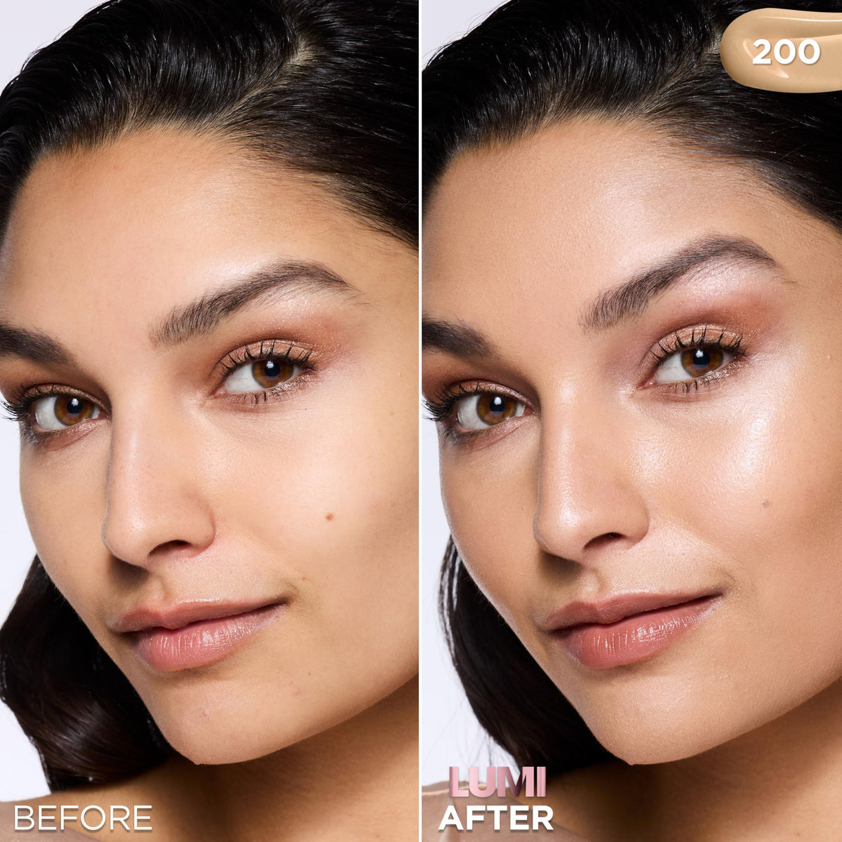 L'Oreal Paris close-up of luminous dropper texture showing lightweight hydration