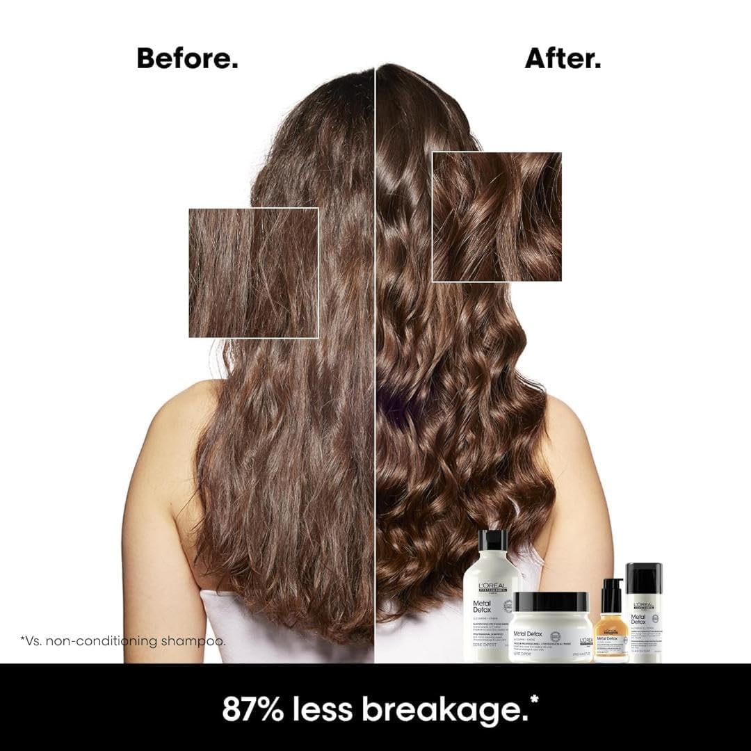 L'Oréal Professionnel Paris creamy lather texture showing gentle sulfate-free foam