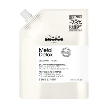 L'Oréal Professionnel Paris pouch front view showing product and refill benefit