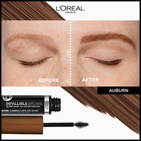 L'Oreal Paris close-up of 3D micro-grip brush demonstrating precise hair grip benefit