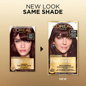L'Oreal Paris gel texture on fingertip showing no‑drip formula benefit