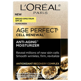 L'Oreal Paris open jar displaying cream texture and easy absorption benefit