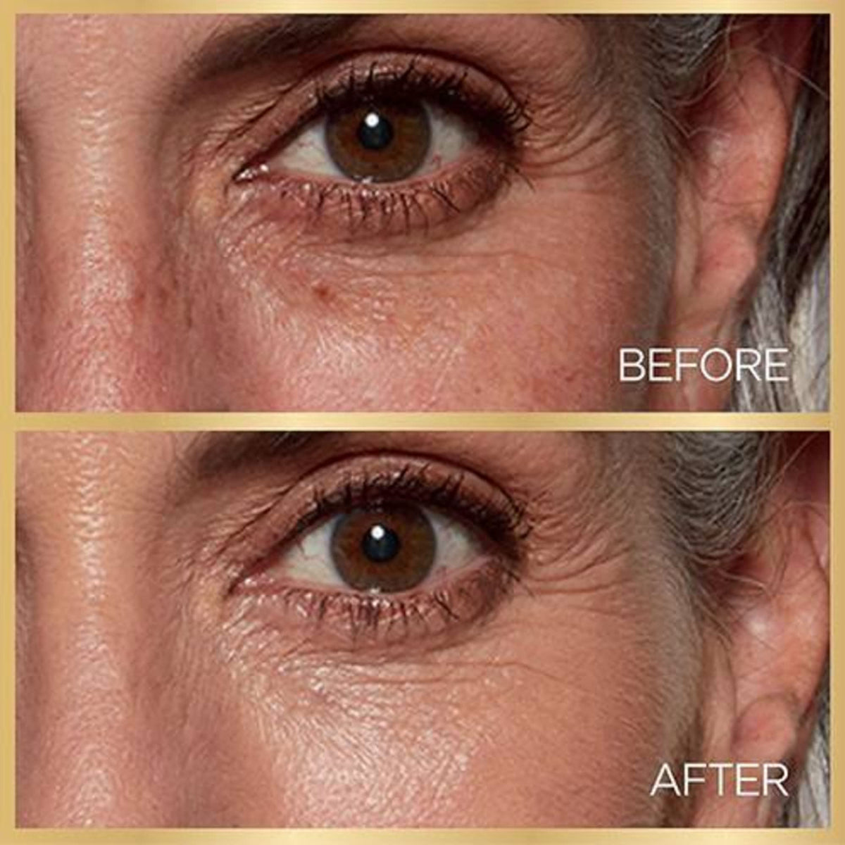 L'Oreal Paris close-up texture swirl reveals hydrating serum finish