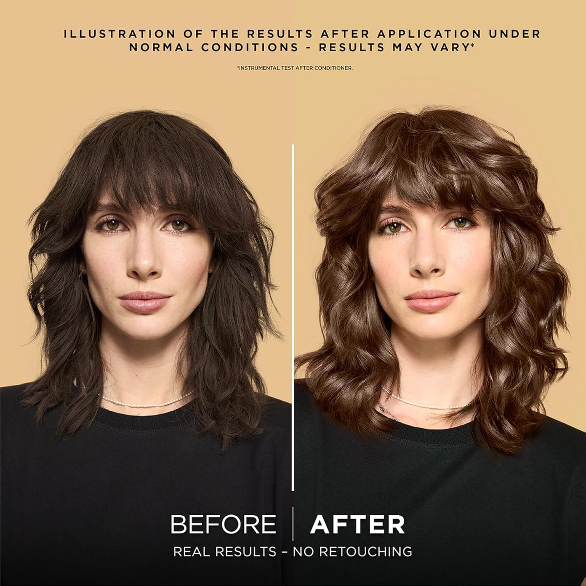 L'Oreal Paris application brush and gloves ready for precise at-home coloring