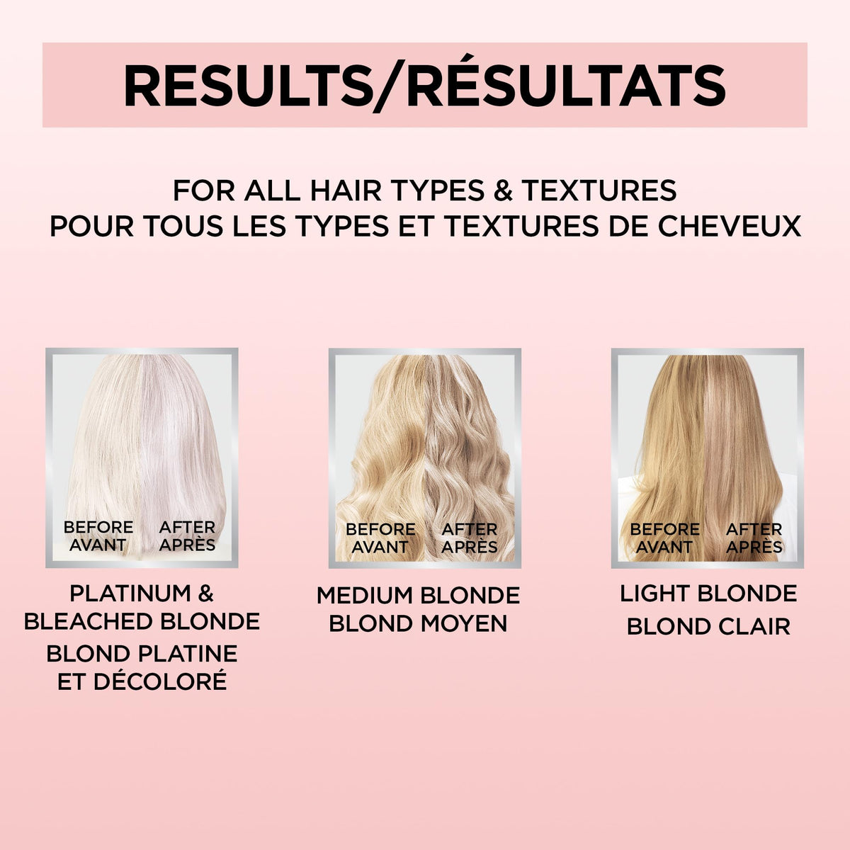 L'Oreal Paris gloss applied in shower on damp hair for quick toning