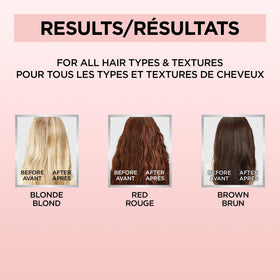 L'Oreal Paris product applied in shower demonstrating 15-minute use for quick at-home toning benefits