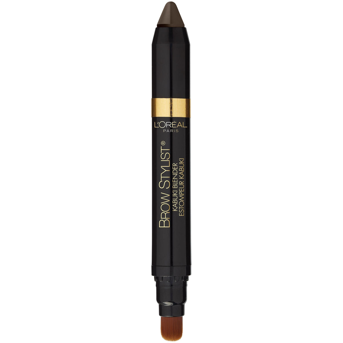 L'Oreal Paris crayon applied on brows demonstrating natural fuller look