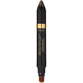 L'Oreal Paris crayon applied on brows demonstrating natural fuller look