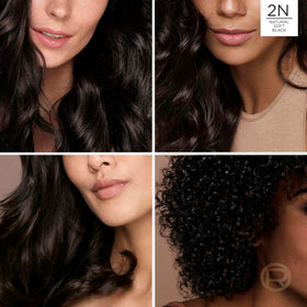 L'Oreal Paris applicator nozzle dispensing color cream for accurate root application