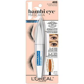 L'Oreal Paris close-up of wide-eyed brush showing long and short bristles for separation