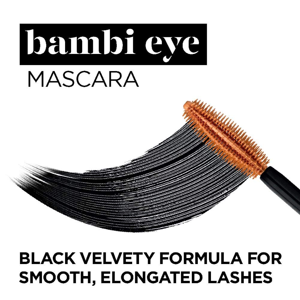 L'Oreal Paris model wearing evening makeup showing dramatic volumized lash effect