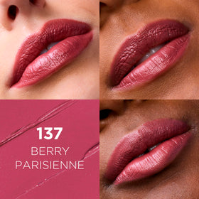 L'Oreal Paris open bullet showing creamy tip and texture, aiding smooth application