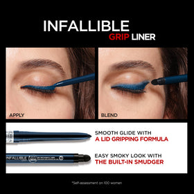 L'Oreal Paris blending tip detail for smoky or softened eyeliner looks