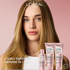 L'Oreal Paris back label close-up highlighting ingredients and usage directions