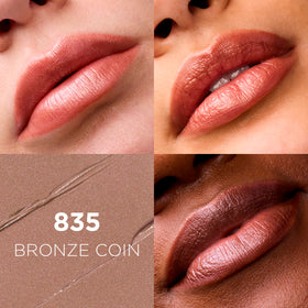 L'Oreal Paris Bronze Coin open tube highlighting creamy texture and nourishing oils
