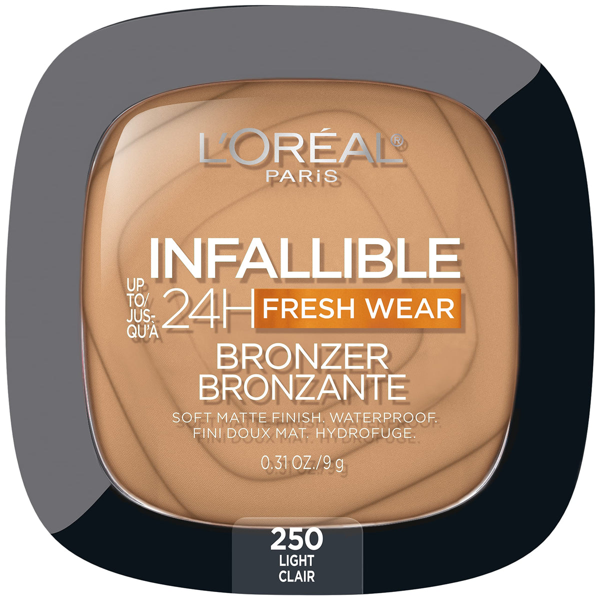 L'Oreal Paris bronzer front packaging showing shade name and compact design