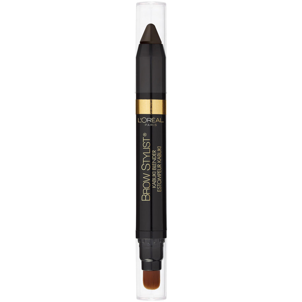 L'Oreal Paris front packaging of brow crayon showing product and shade for easy selection