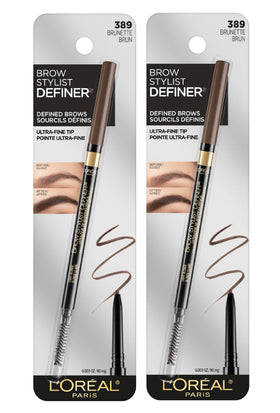 L'Oreal Paris close-up of ultra-fine mechanical tip for precise hair-like strokes