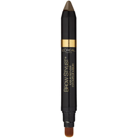 L'Oreal Paris crayon in use on a model creating fuller natural-looking brows