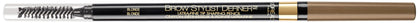 L'Oreal Paris front packaging of brow stylist definer showing twin pencils and benefits