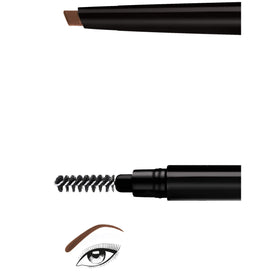 L'Oreal Paris pencil on vanity next to mirror for quick daily touch-ups