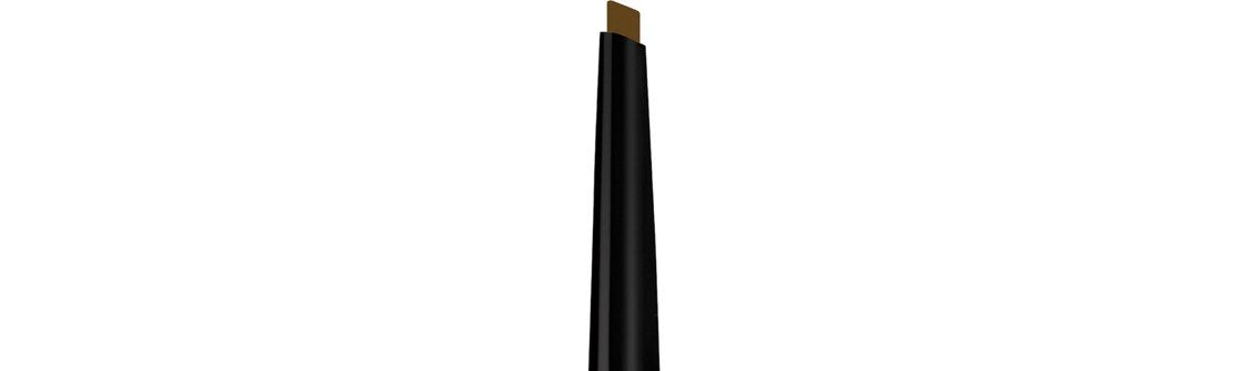 L'Oréal Paris spoolie detail demonstrating blending for softer, smudge-free brows benefit