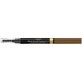 L'Oréal Paris close-up of triangular tip for precise shaping and natural strokes benefit