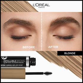 L'Oreal Paris 3D micro-grip brush close-up, designed to lift and volumize hairs
