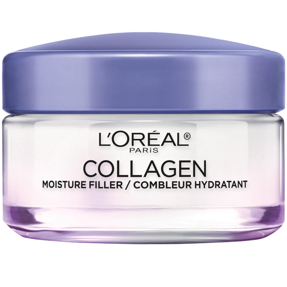L'Oreal Paris front packaging showing cream jar and brand for visual recognition