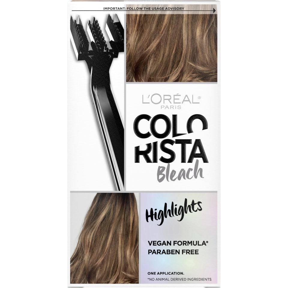 L'Oreal Paris Colorista front packaging showing kit and benefits