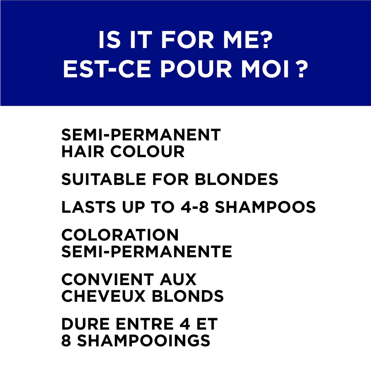 L'Oreal Paris Colorista application with gloved hand demonstrating easy, clean use